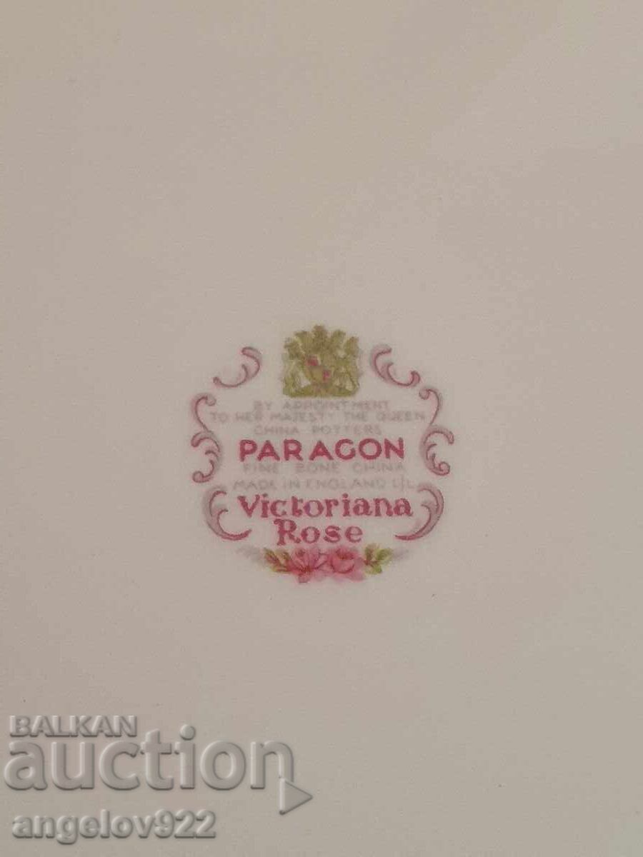 English porcelain plate PARAGON - 6 English porcelain plate PARAGON - 6