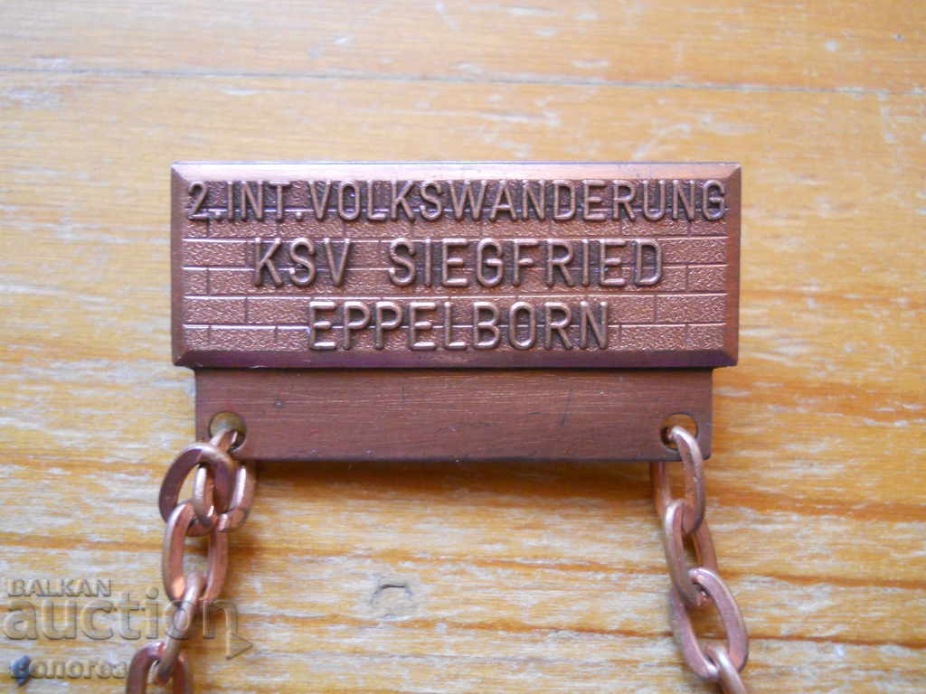 Licitație Medalia Campaniei Turistice Internaționale - Germania 1972