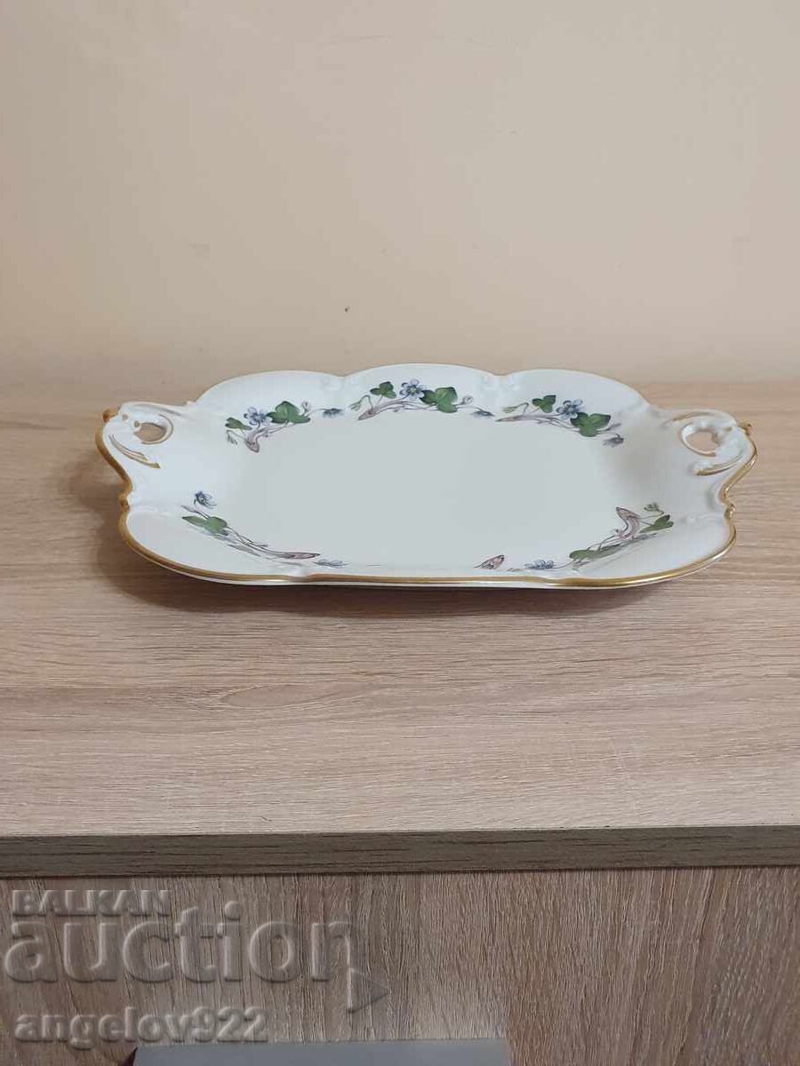 Παράδοση Σουηδική πορσελάνινη πιατέλα HACKEFORS