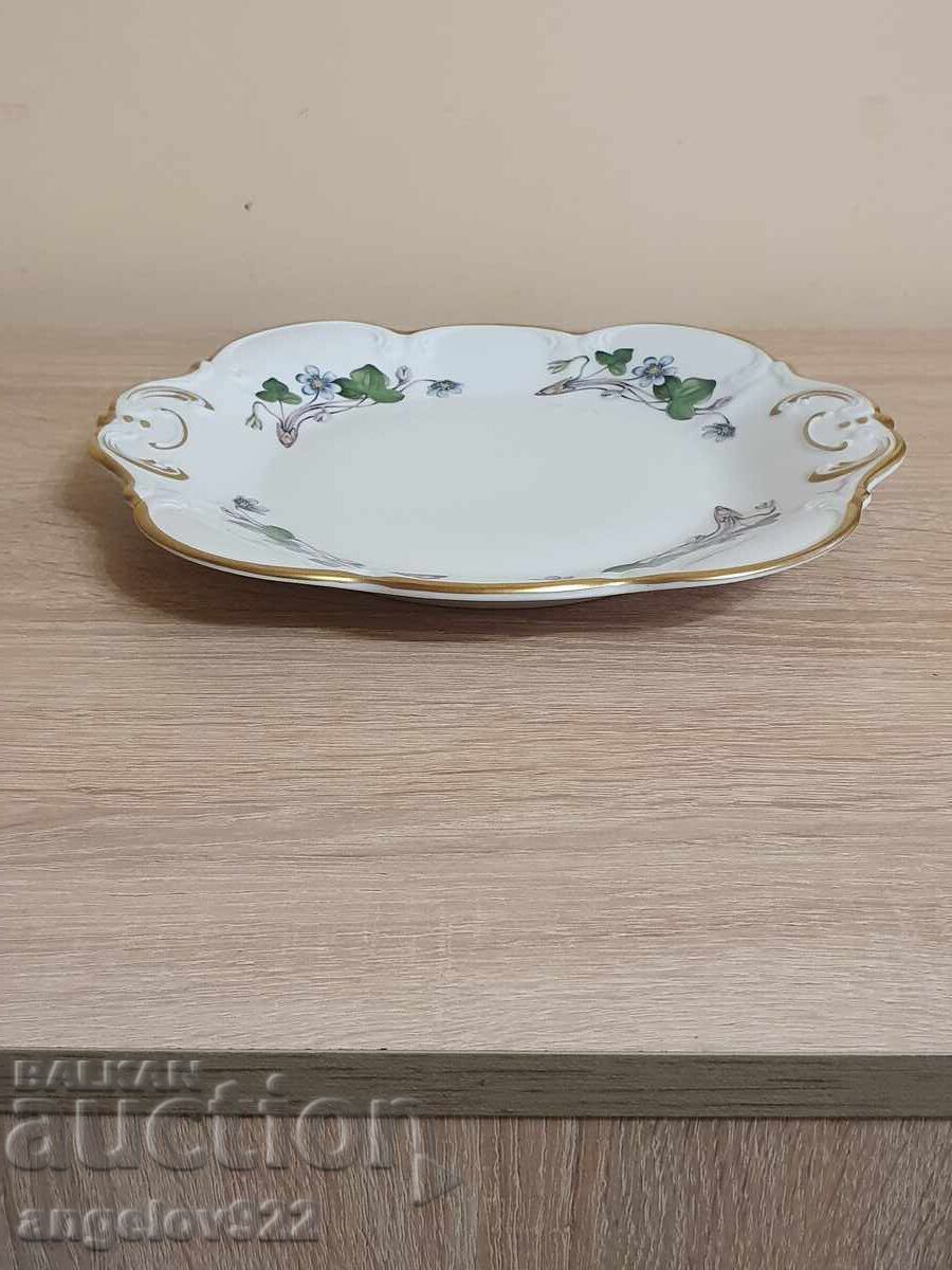 Παράδοση Σουηδική πορσελάνινη πιατέλα HACKEFORS