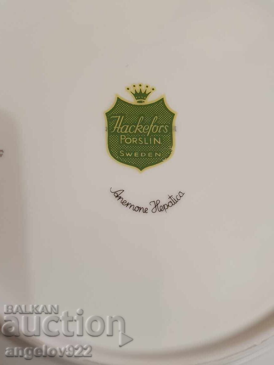 Σουηδική πορσελάνινη πιατέλα HACKEFORS - 6