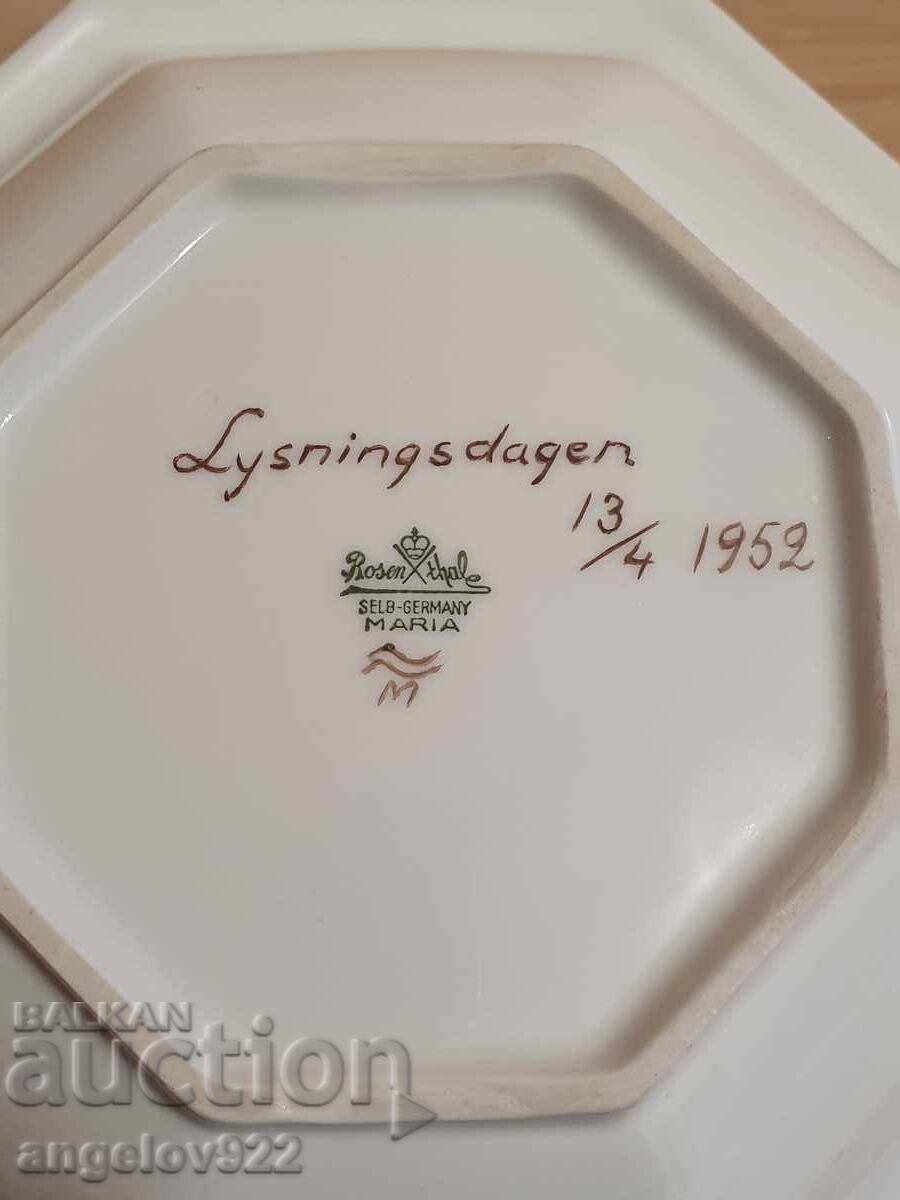 ROSENTHAL German porcelain fruit bowl - 6 ROSENTHAL German porcelain fruit bowl - 6