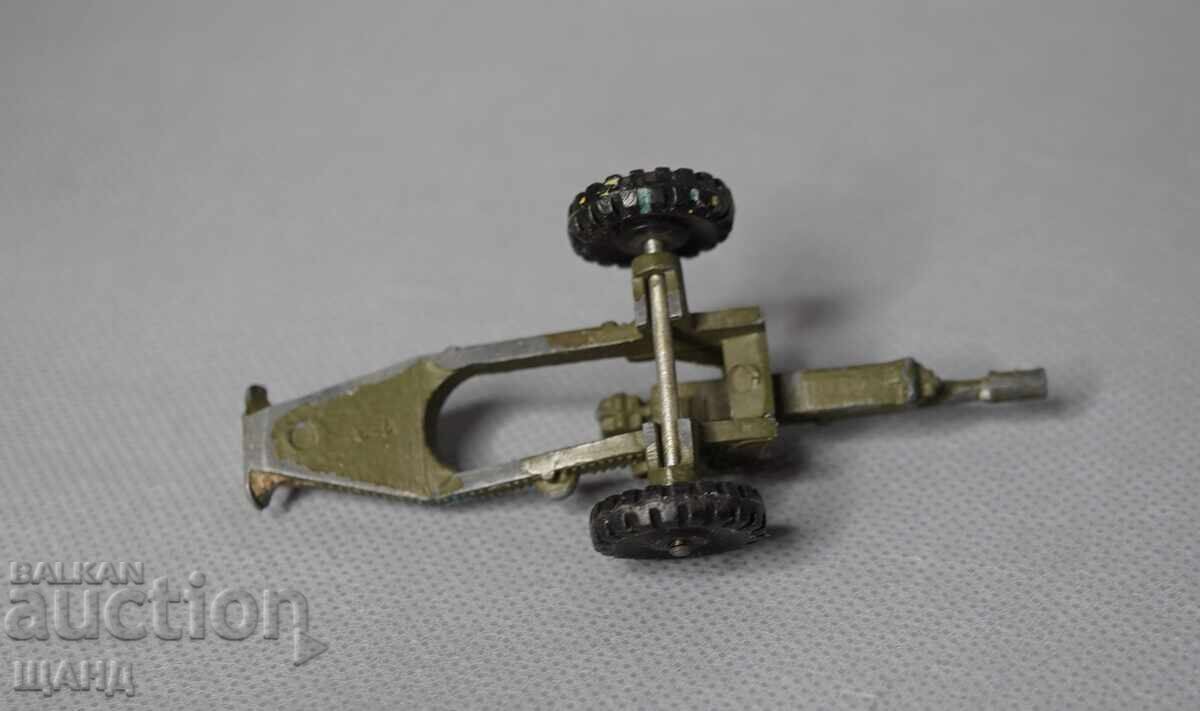 Jucărie metalică veche model obuzier haubitz - 5