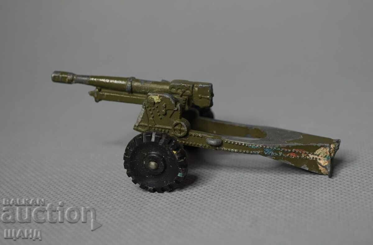 Jucărie metalică veche model obuzier haubitz