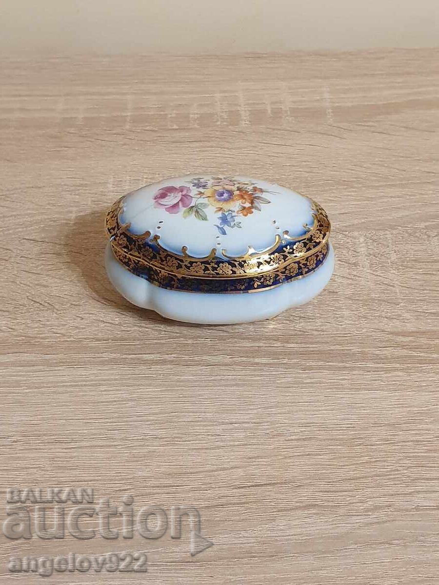 Γερμανικό πορσελάνινο κουτί κοσμημάτων PM Γερμανικό πορσελάνινο κουτί κοσμημάτων PM