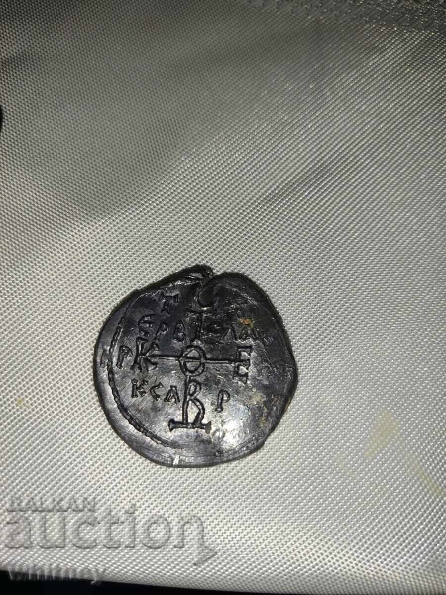 Contemporary Replica of a Lead Seal of Khan Tervel with price 19.99 BGN | € 10.22 Contemporary Replica of a Lead Seal of Khan Tervel with price 19.99 BGN | € 10.22