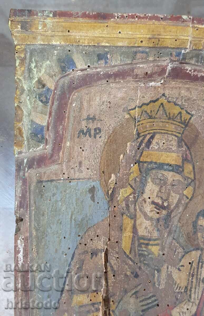 Old Bulgarian Revival Icon - 5