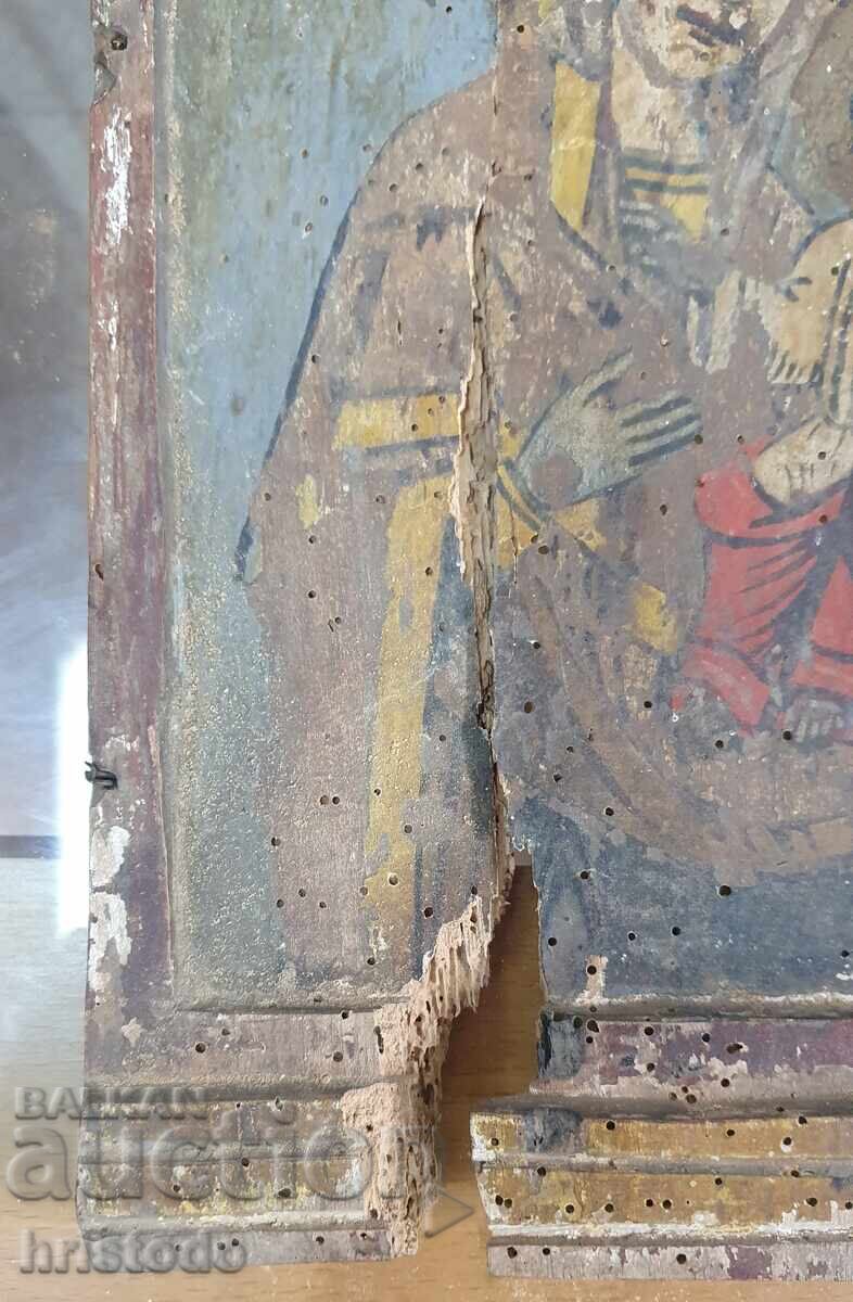 Old Bulgarian Revival Icon - 6