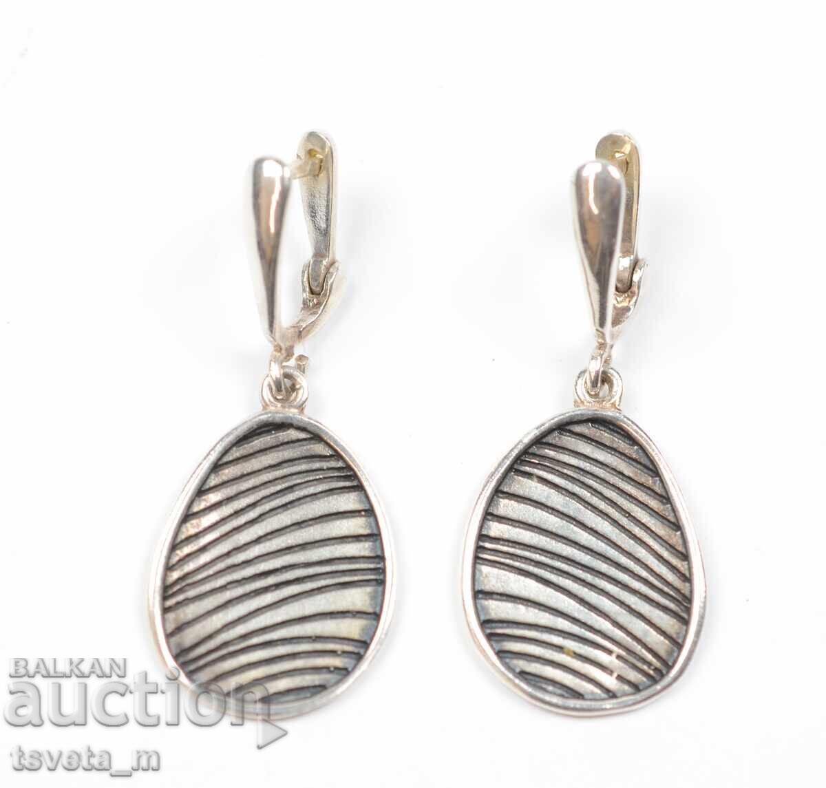 Ασημένια σκουλαρίκια 6 γρ. / 925 με τιμή 28.00 BGN | € 14.32