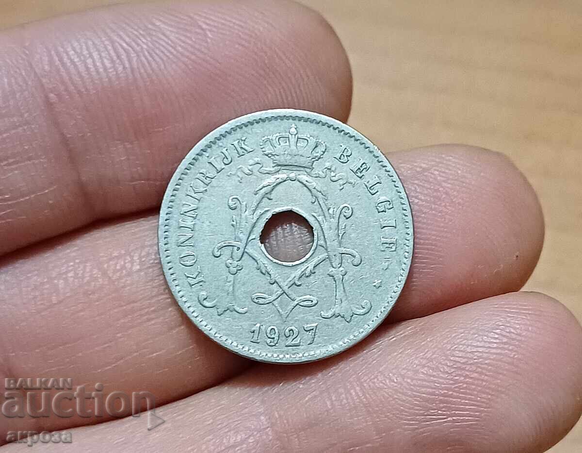 10 λεπτά Βελγίου 1927 με τιμή 2.50 BGN | € 1.28