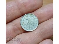 50 Centimes Belgium 1923