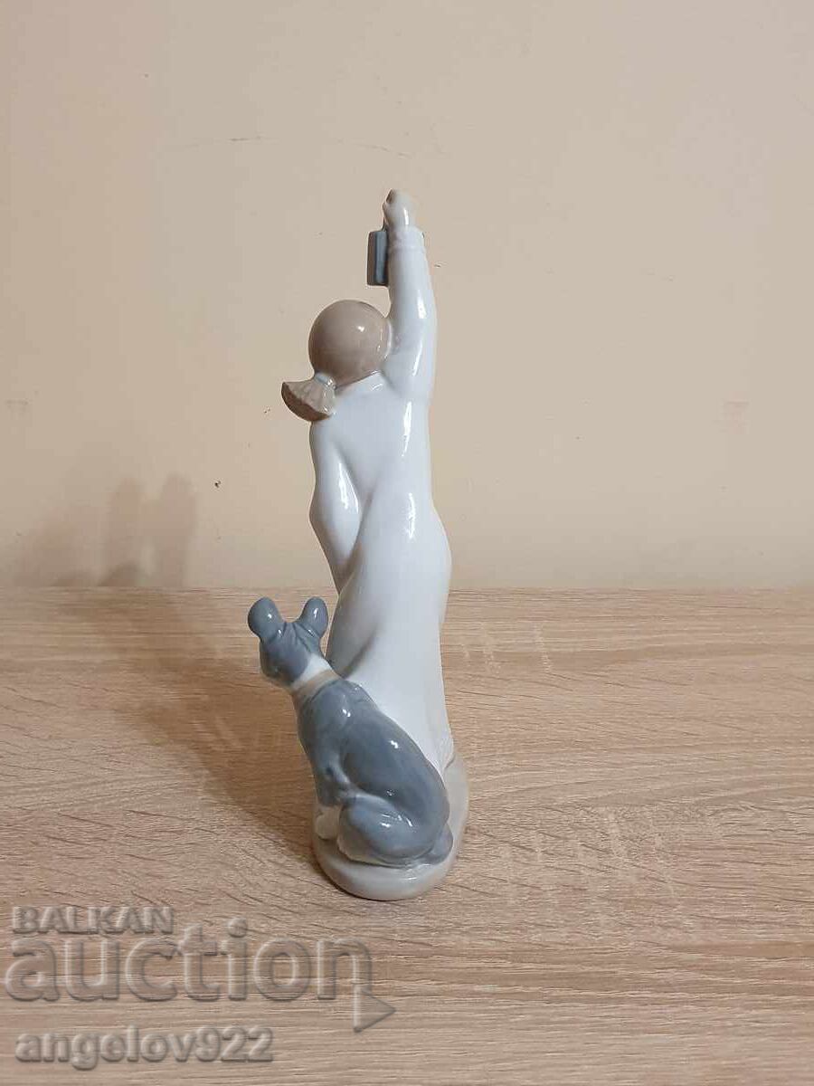 Licitație Figurină statuetă din porțelan spaniol NAO