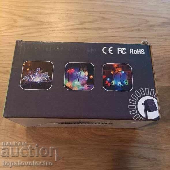 NOU! Ghirlande solare LED 200 LED, luminițe, 2 buc x 22 m - 7