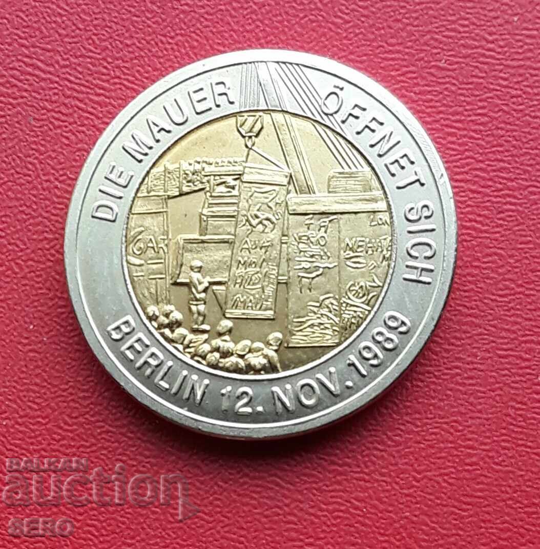 Medal - Germany 2009 - 20 Years of the Reunification of the FRG and GDR with price 1.51 BGN | € 0.77