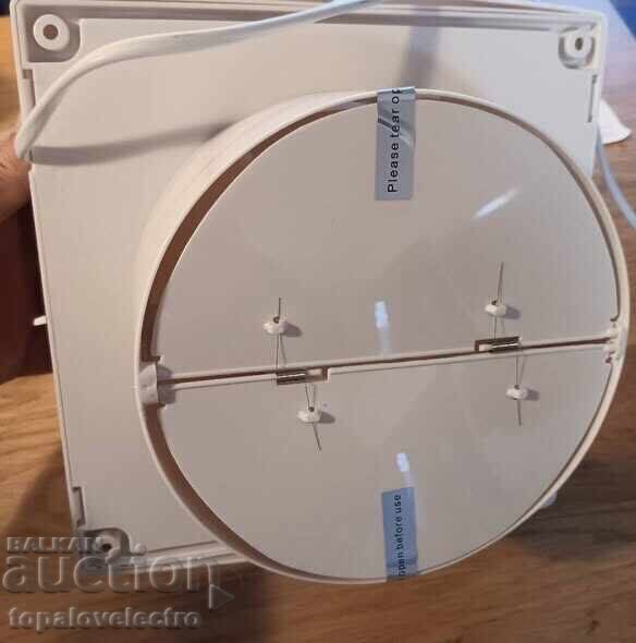 NOU! Ventilator pentru baie 150 mm – 20W absorbant silențios, 135 m/h - 6