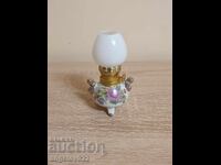 Mică lampă de gaz din porțelan!!!