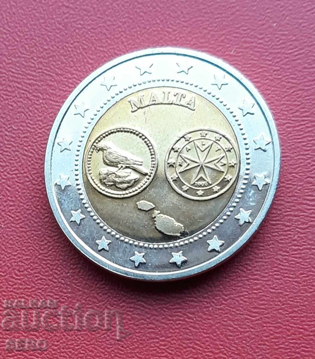 Медал-Малта-преминаване към евро