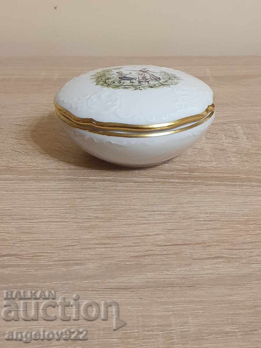 Licitație Cutie de bijuterii din porțelan bavarez Zeh Scherzer
