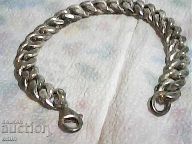 Πολύ παλιά ασημένια βραχιόλι, δοκιμασία 925