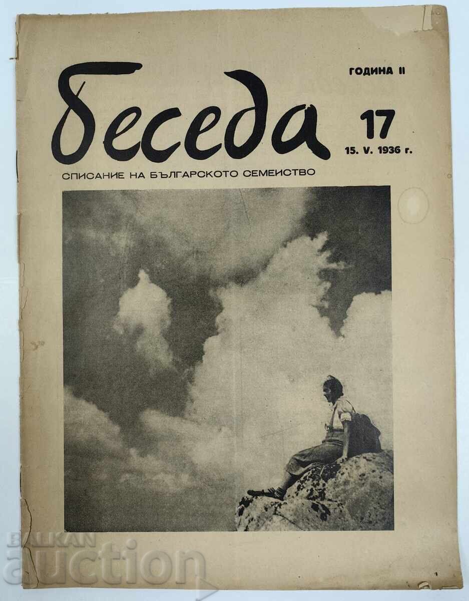 1936 Magazine Conversation Kingdom Bulgaria