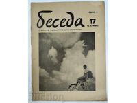1936 REVISTĂ BESEDA REGATUL BULGARIEI