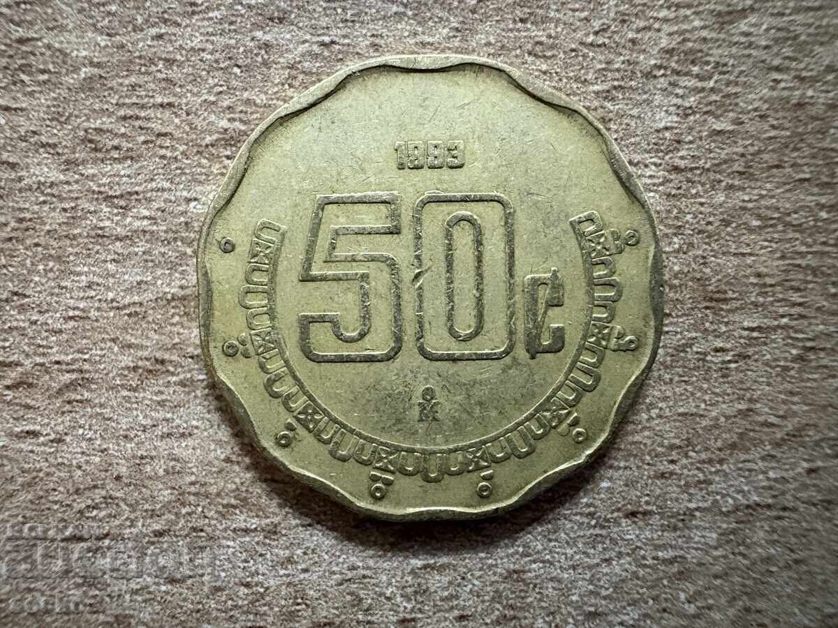 Μεξικό - 50 σεντάβος (1993)