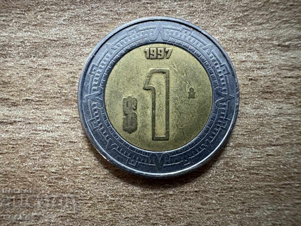 Mexic - 1 peso (1997)