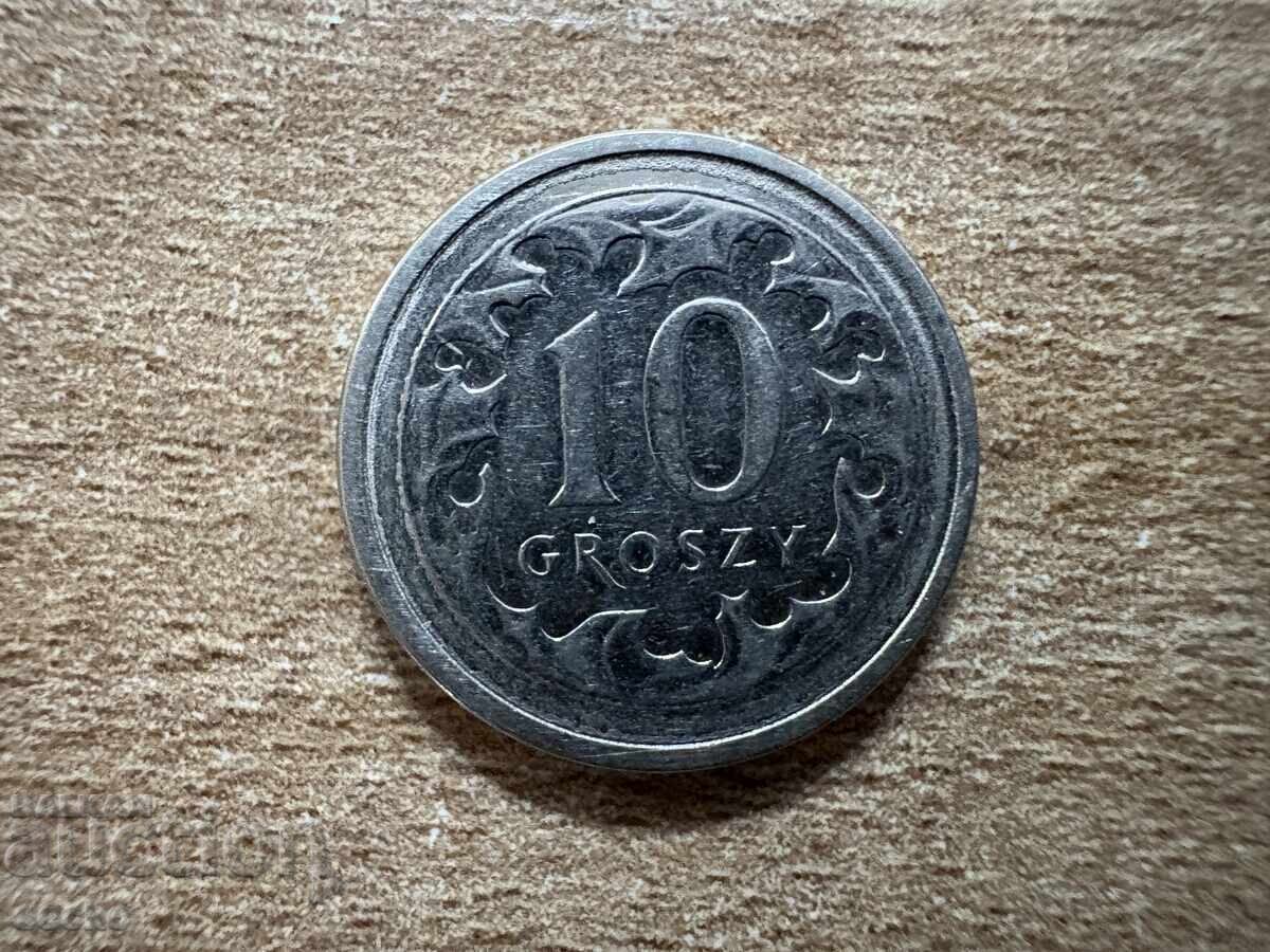 Полша - 10 гроша (2021) Полша - 10 гроша (2021)