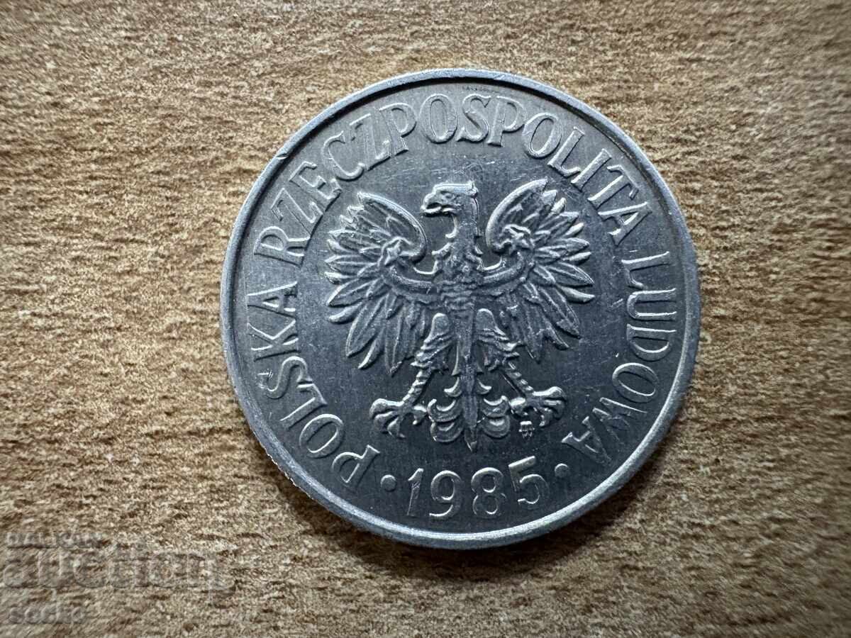 Poland - 50 groszy (1985) with price € 0.13 | 0.25 BGN