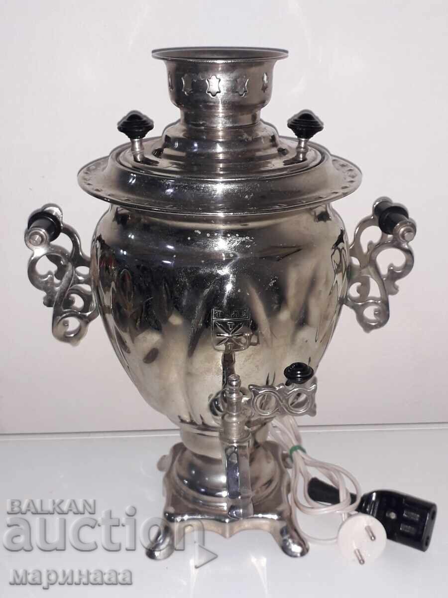 Auction SAMOVAR. CHROME. BRONZE. TULA. USSR Auction SAMOVAR. CHROME. BRONZE. TULA. USSR