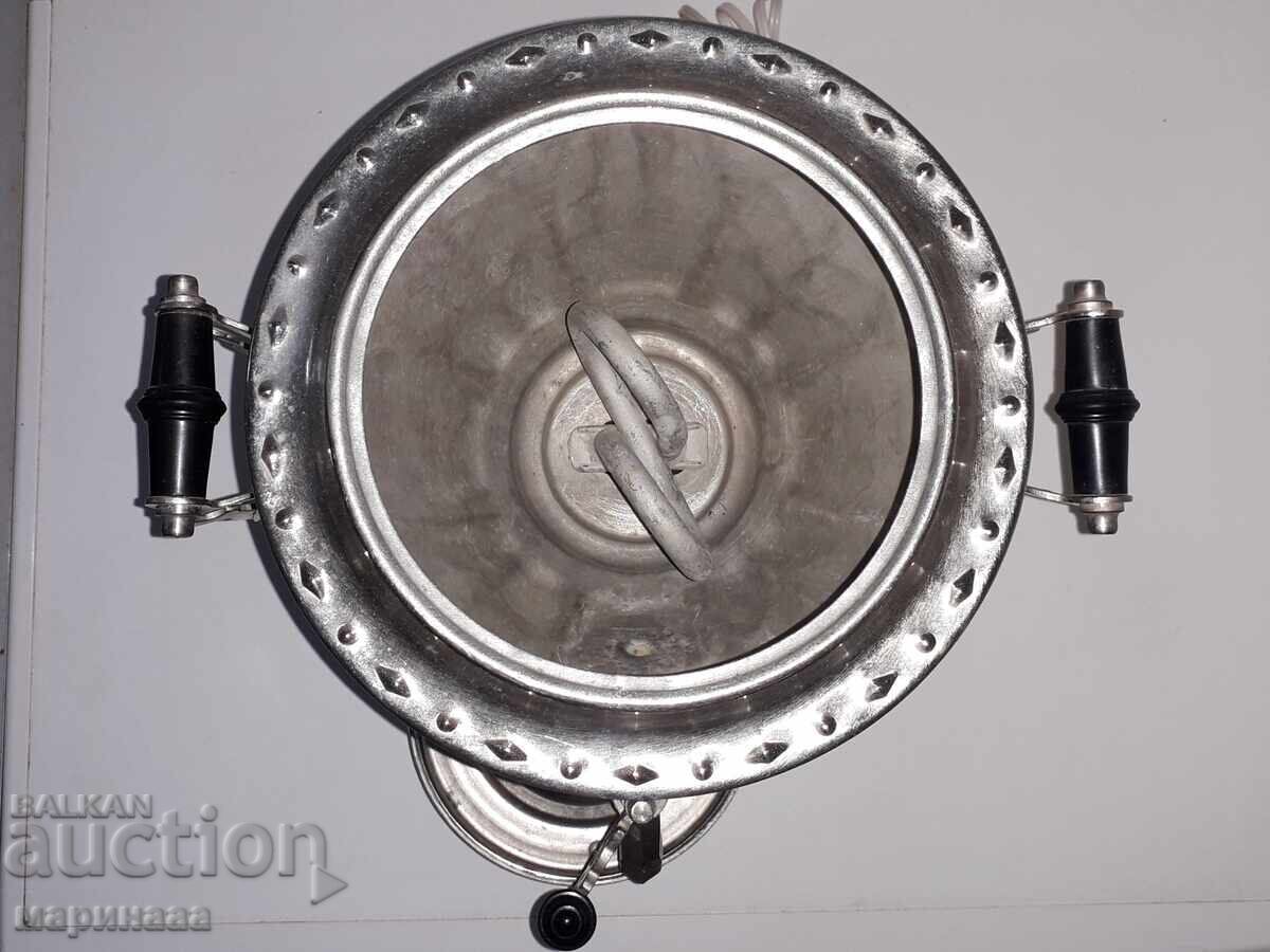 SAMOVAR. CHROME. BRONZE. TULA. USSR - 5 SAMOVAR. CHROME. BRONZE. TULA. USSR - 5