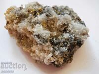 Mountain crystal in galena