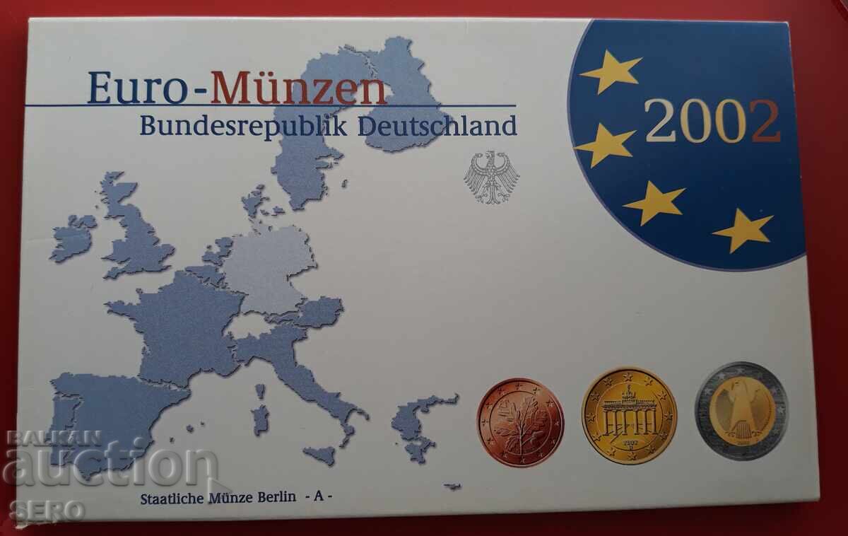 Germania - SET 2002 A-Berlin de la 8 euro monede