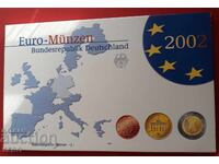 Germania - SET 2002 J-Hamburg de 8 euro-monede