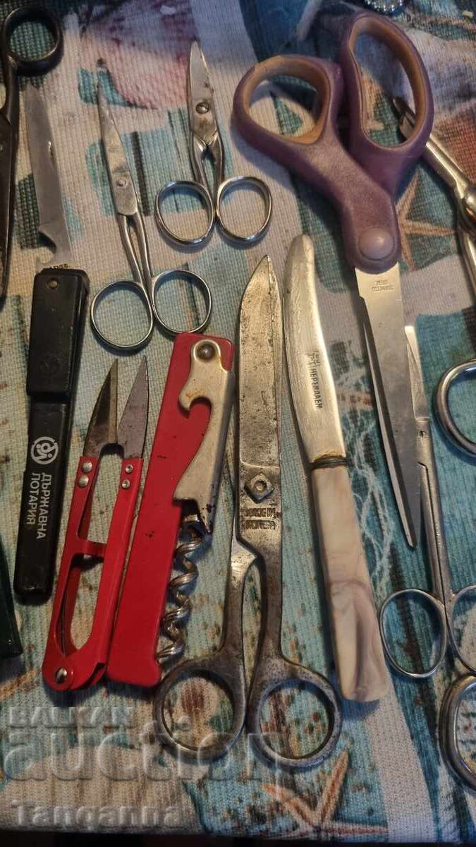 Licitație Diverse cuțite foarfece