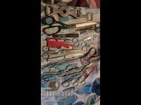 Diverse cuțite foarfece