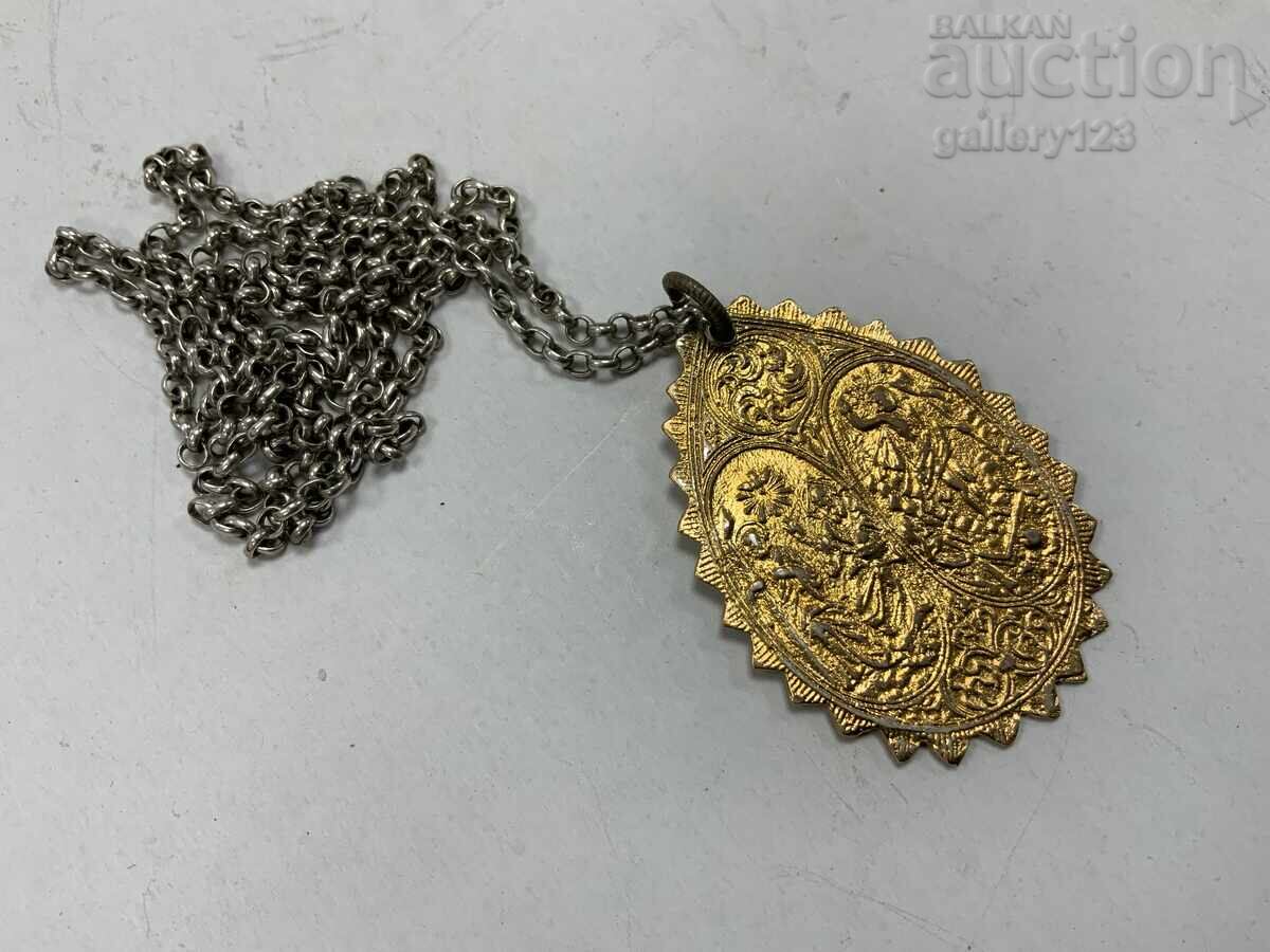 Αναγεννησιακή βάπτιση ασήμι επιχρύσωση αμφίπλευρη με τιμή 31.00 BGN | € 15.85