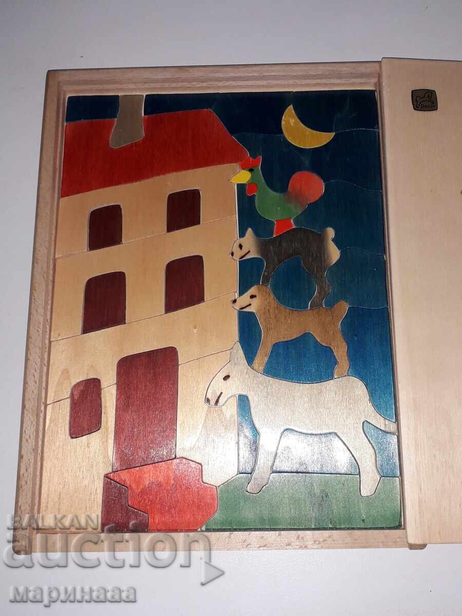 Livrarea PUZZLE DIN LEMN. GERMANIA