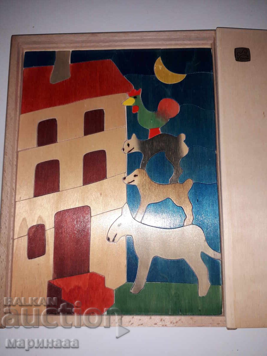 PUZZLE DIN LEMN. GERMANIA