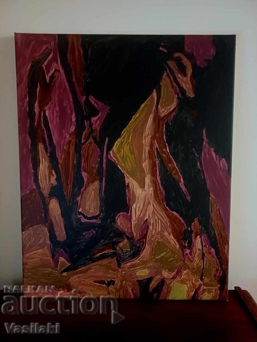 Λάδι σε καμβά με τιμή 5.50 BGN | € 2.81