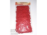 Vintage γιρλάντα από τσόχα. Γερμανία