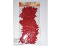 Vintage γιρλάντα από τσόχα. Γερμανία