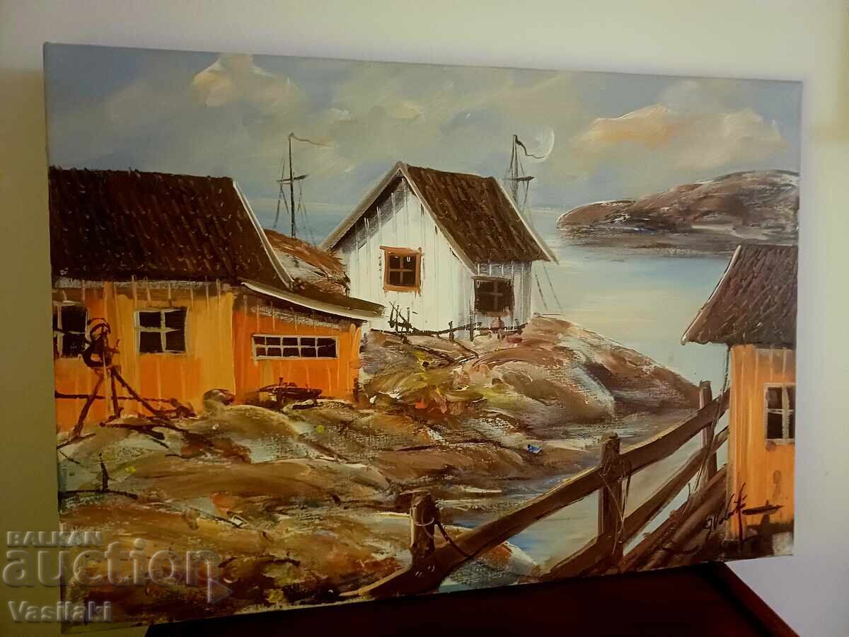 Δημοπρασία Λάδι σε καμβά