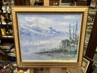 Τοπίο με λίμνη