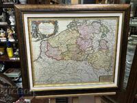 Map "Pays-Bas Catholiques" (Old Catholic Netherlands)