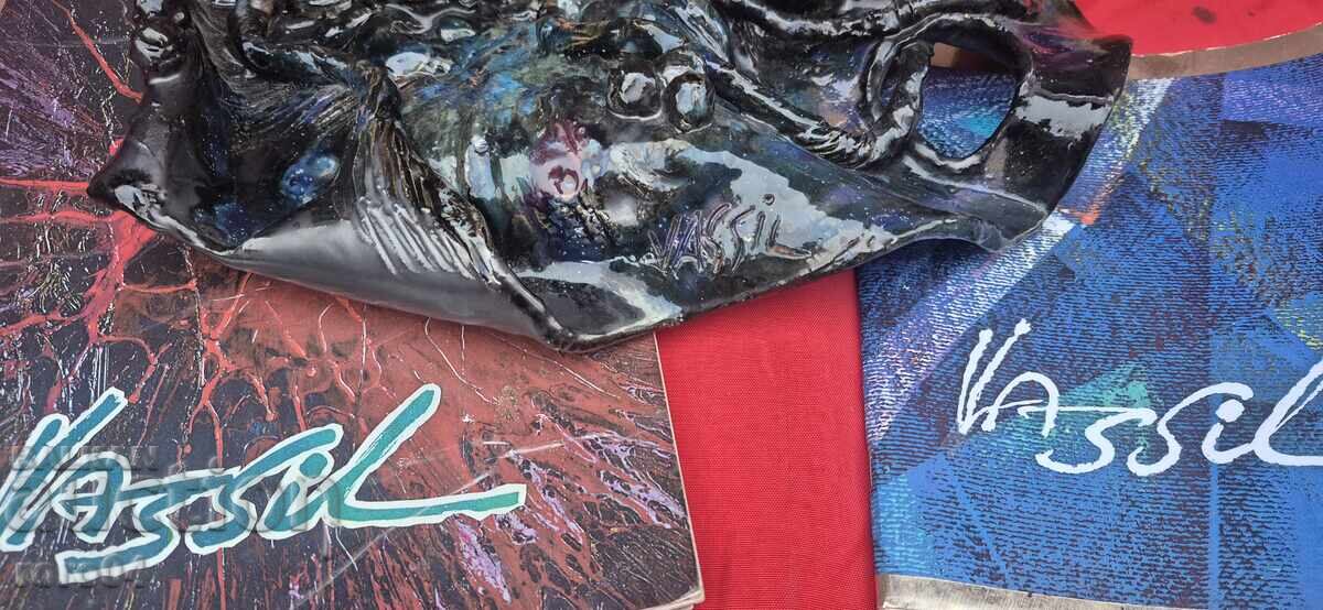 Δημοπρασία ΒΑΣΙΛ ΠΟΠΩΦ ( 1932 - 1997 ) - ΚΕΡΑΜΙΚΗ ΜΑΣΚΑ