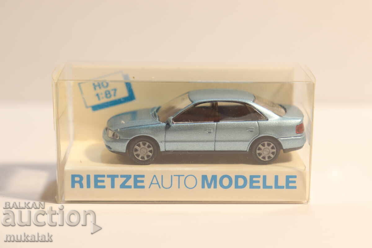 RIETZE 1/87 H0 AUDI A4 TOY CAR MODEL RIETZE 1/87 H0 AUDI A4 TOY CAR MODEL
