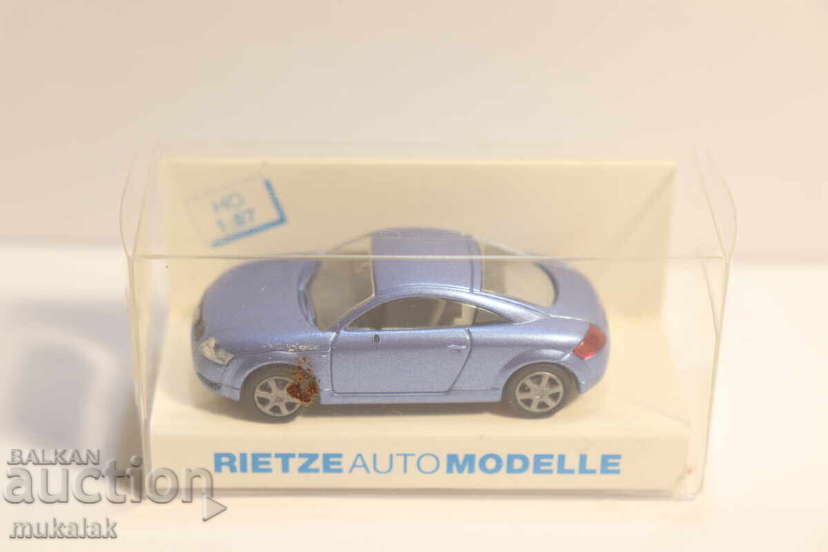 RIETZE 1/87 H0 AUDI TT TOY CAR MODEL with price 15.00 BGN | € 7.67