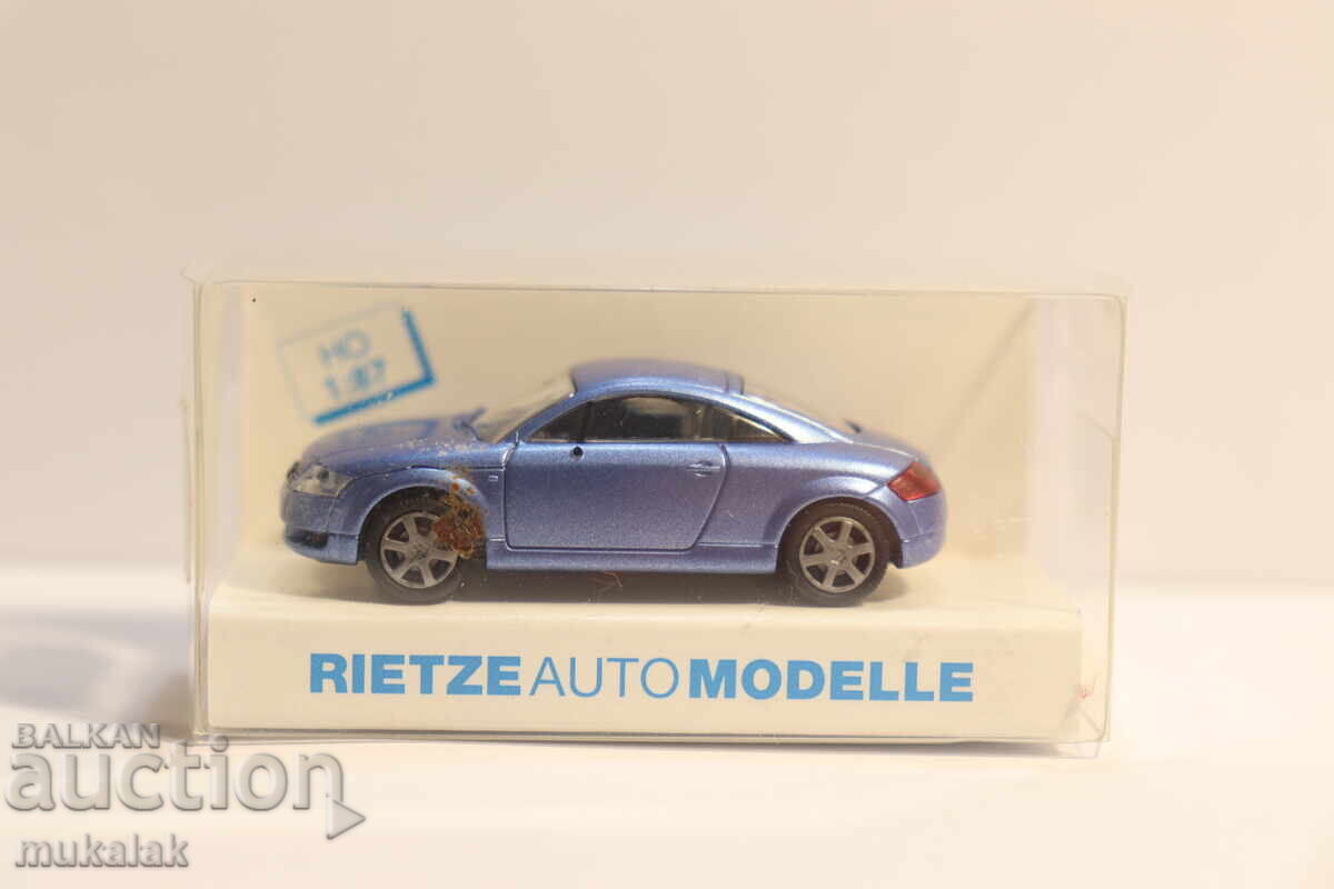 RIETZE 1/87 H0 AUDI TT TOY CAR MODEL