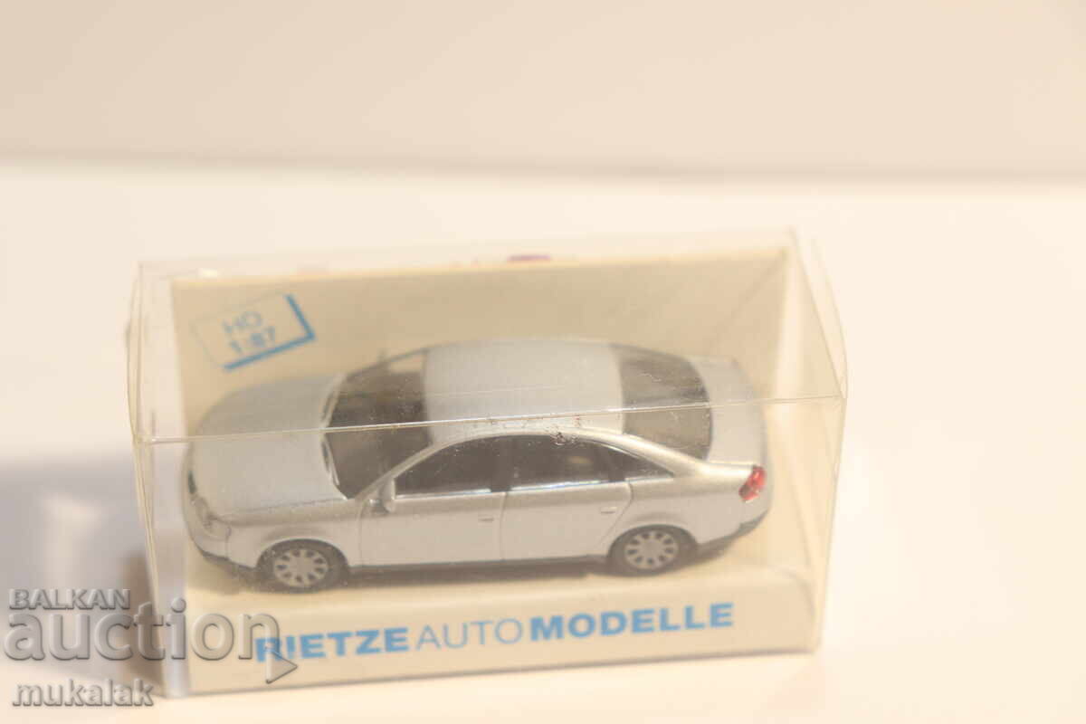 RIETZE 1/87 H0 AUDI А6 ИГРАЧКА КОЛИЧКА МОДЕЛ с цена 15.00 лв. | € 7.67 RIETZE 1/87 H0 AUDI А6 ИГРАЧКА КОЛИЧКА МОДЕЛ с цена 15.00 лв. | € 7.67